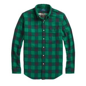 Camicia Sportiva Uomo Emerald Black