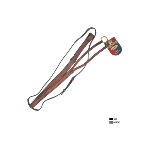 AMAHORSE MARTINGALA COLLIER BOMBATO CHETAK Marrone MARTINGALE E FORCHETTE 09UMCK00080