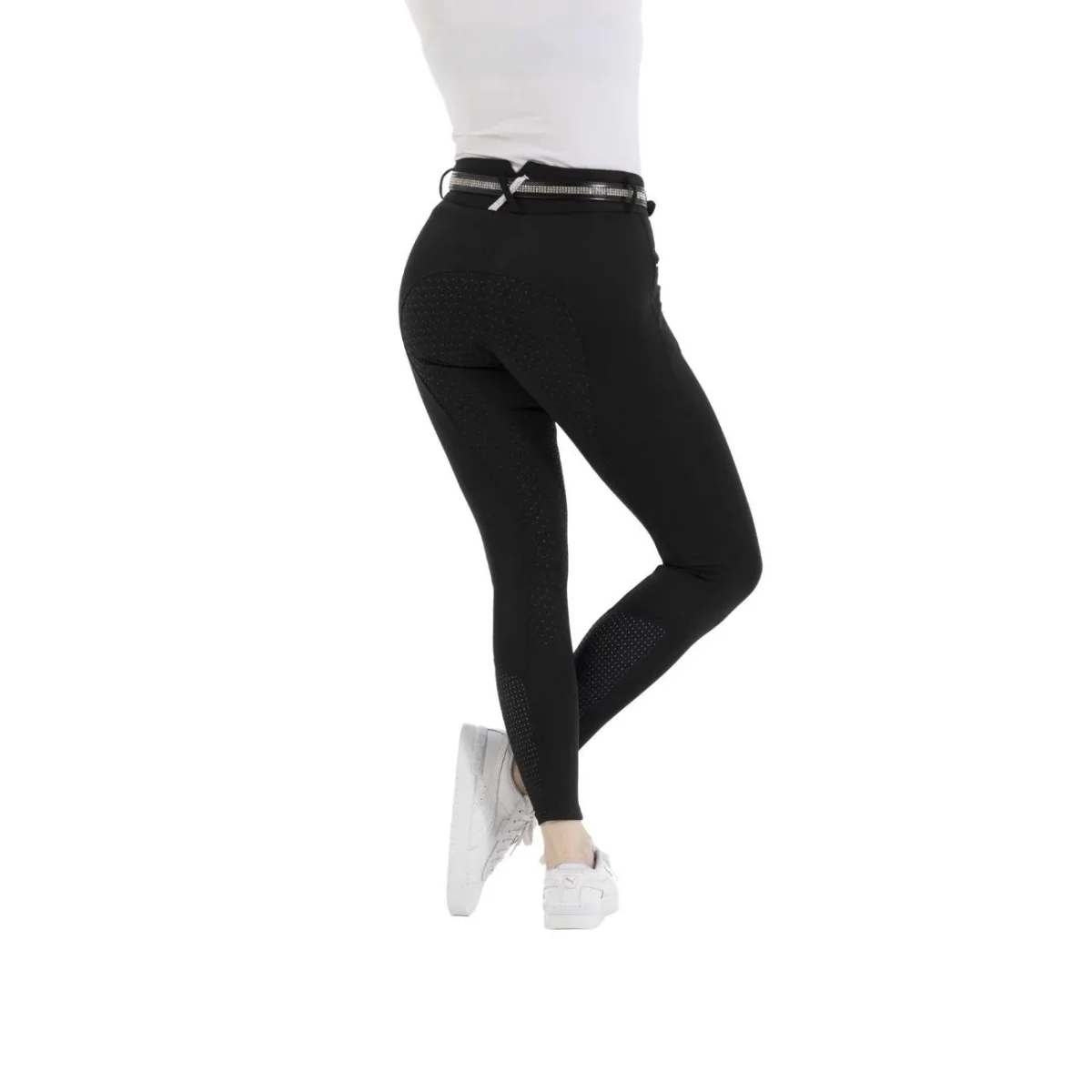 Pantaloni Da Donna Claudine Equitheme Nero - immagine 5