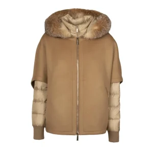 Piumino Pegaso-Cwr Donna Nocciola