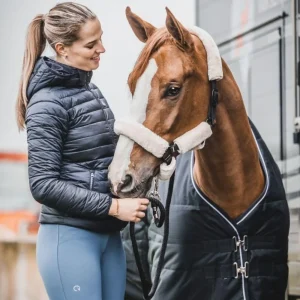 Capezza In Nylon Con Agnellino Sintetico Trust Equestrian