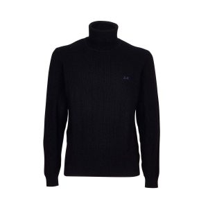 Dolcevita Turtle Knit Uomo Nero