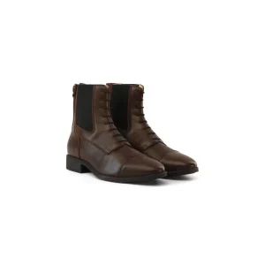 DY'ON SHORT BOOTS FRONT LACES DY'ON Marrone STIVALETTI E BOOTS