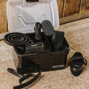 HIPPO-TONIC KID GROOMING BOX GLITTER Nero BAULETTI E BEAUTY