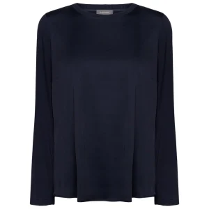 T-shirt In Due Tessuti