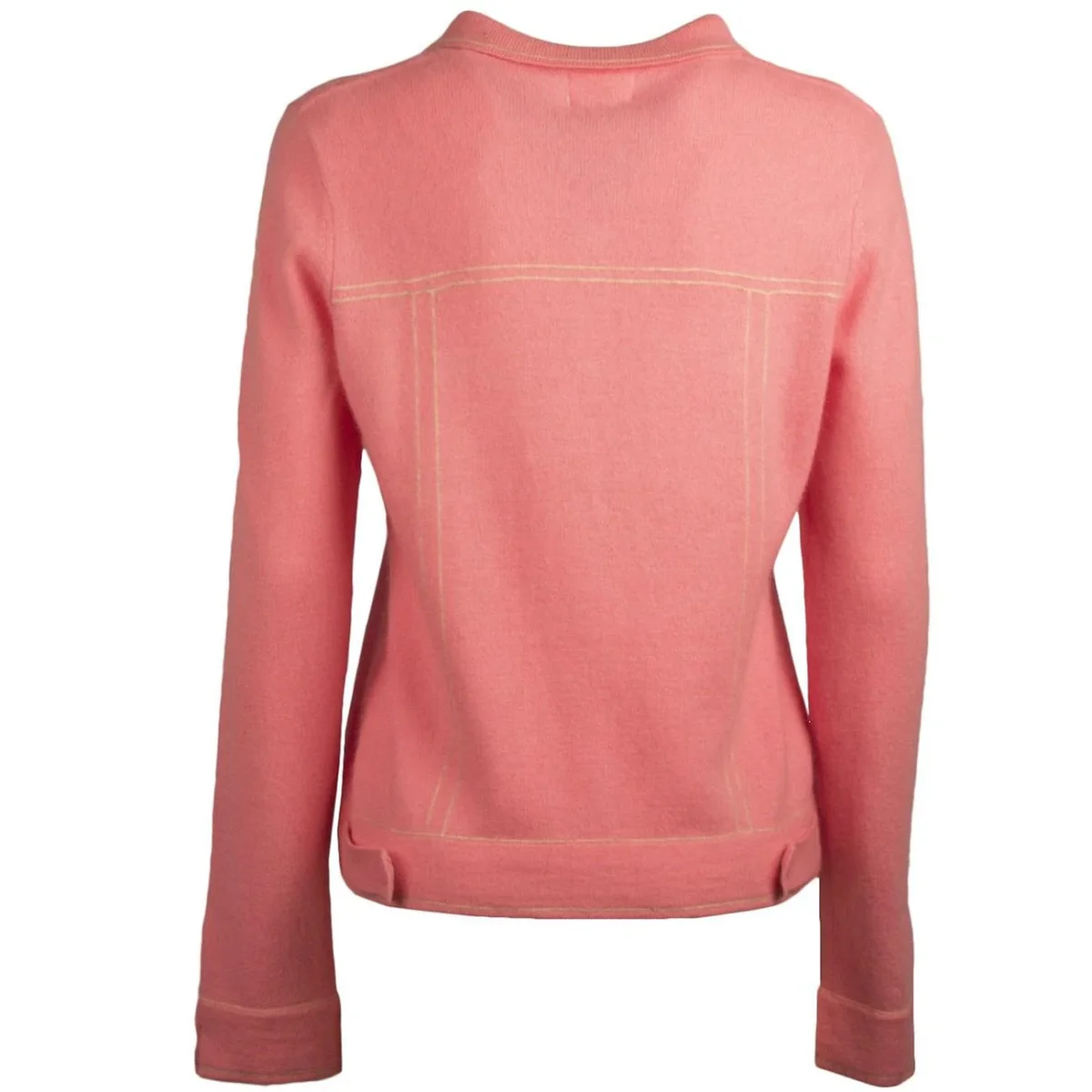 Blouson cardigan con colletto - immagine 3