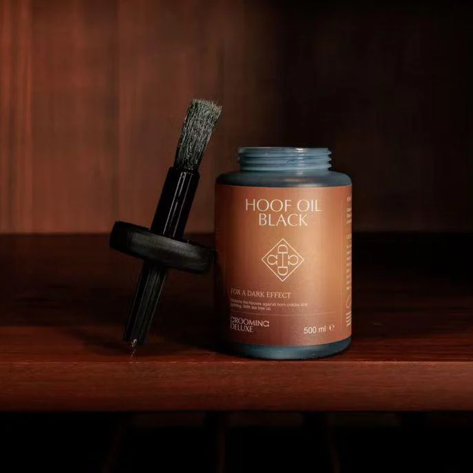Olio Per La Cura Dello Zoccolo GD Hoof Oil Shine 500ml Kentucky Nero - immagine 3