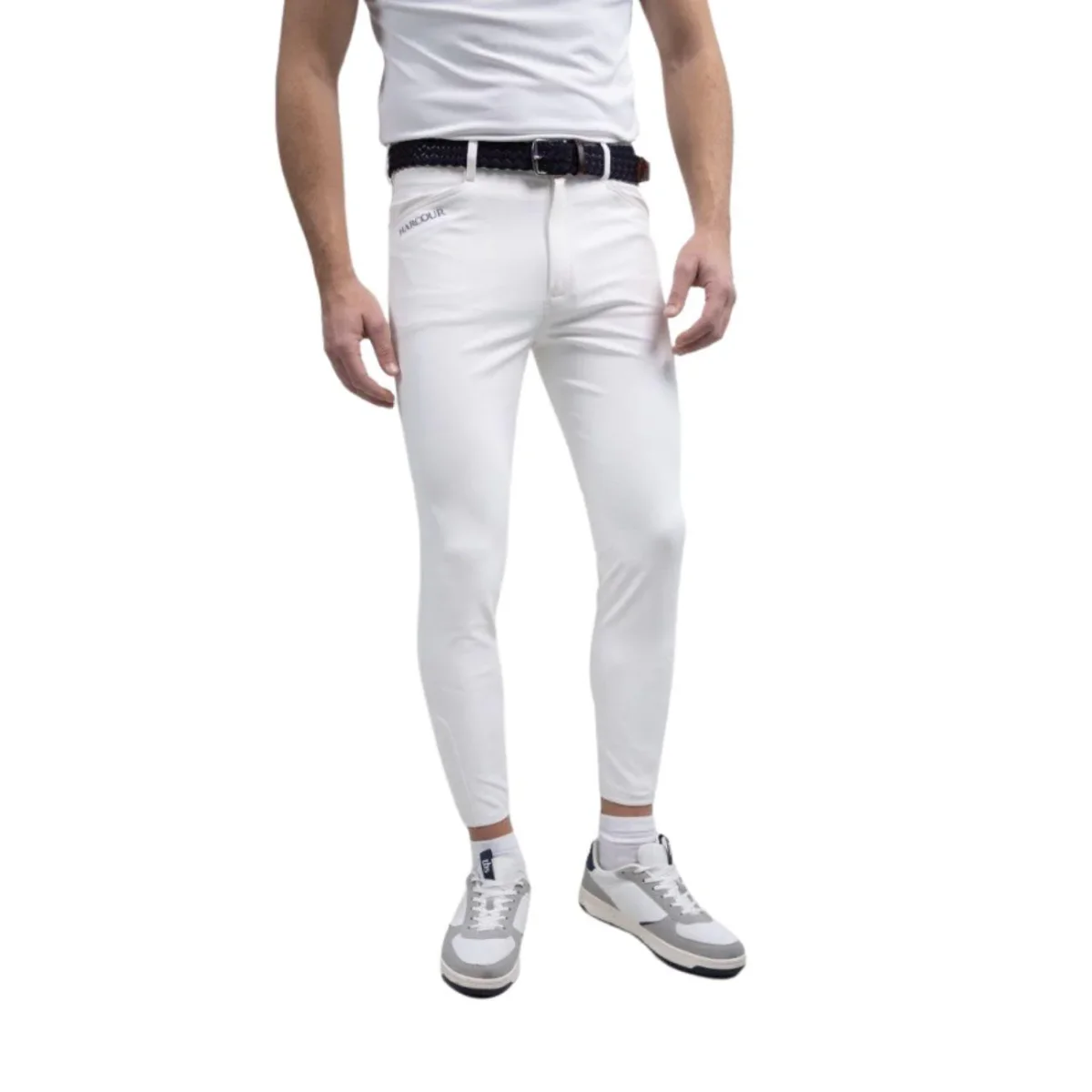 Pantaloni Da Uomo Costaso Harcour Bianco