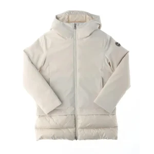 Parka Liscio Effetto Raso Bimba Incense