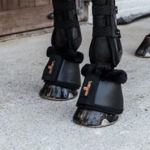 Paraglomi In Pelle Con Agnellino Kentucky Nero/Nero