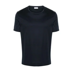 T-Shirt Interlock Uomo Blu