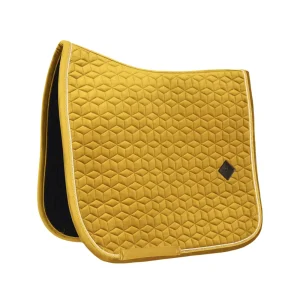 Sottosella Da Dressage Velvet Kentucky Giallo