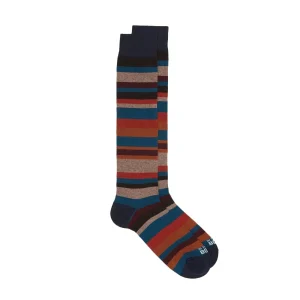 Calze Lunghe Stripes Multicolor Unisex Ottanio Multicolor