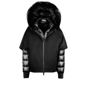 Piumino Pegaso-Cwr Donna Nero