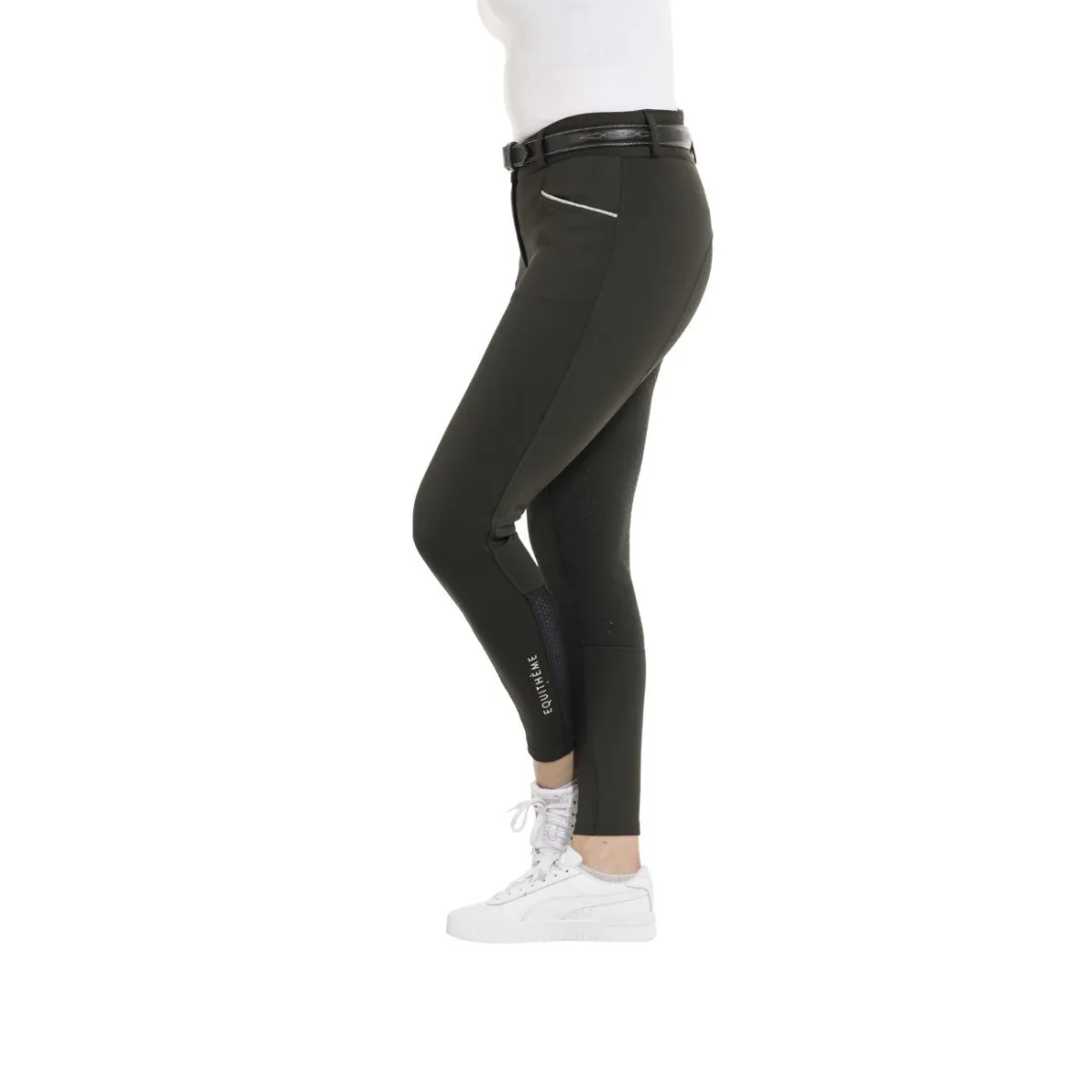 Pantaloni Da Donna Claudine Equitheme Verde - immagine 5