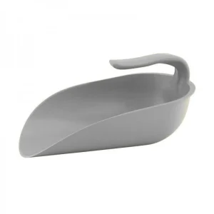 EQUINE HORSE Feeding scoop with handle inside,1 kg Grigio attrezzatura da scuderia (4453)