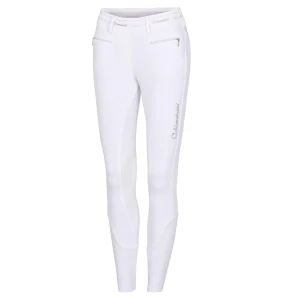 SAMSHIELD Alphawhite Bianco pantaloni da equitazione