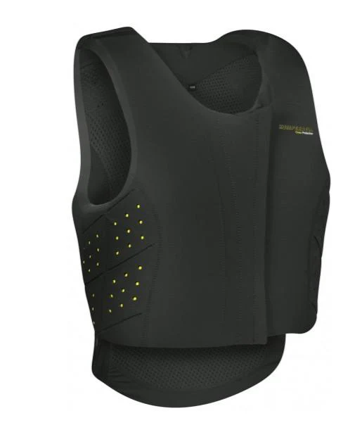 Komperdell Safety Vest Frontzip Junior Nero gilet protettivo livello 3 per equitazione - immagine 4