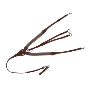 Pettorale in cuoio elastico a Y Daslo