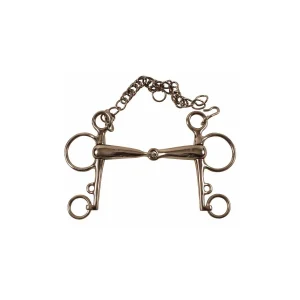 AMAHORSE PELHAM SNODATO VUOTO 23mm Argento PELHAM 09UMMO00096