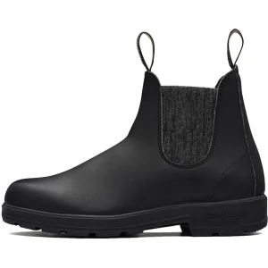 Stivaletti Leather Kid Black Silver Glitter