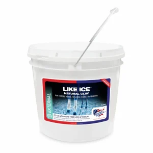 Equine America Like Ice Natural Clay 11.3 kg Neutro 11.3 kg argilla rinfrescante per arti stanchi dopo gara o allenamento