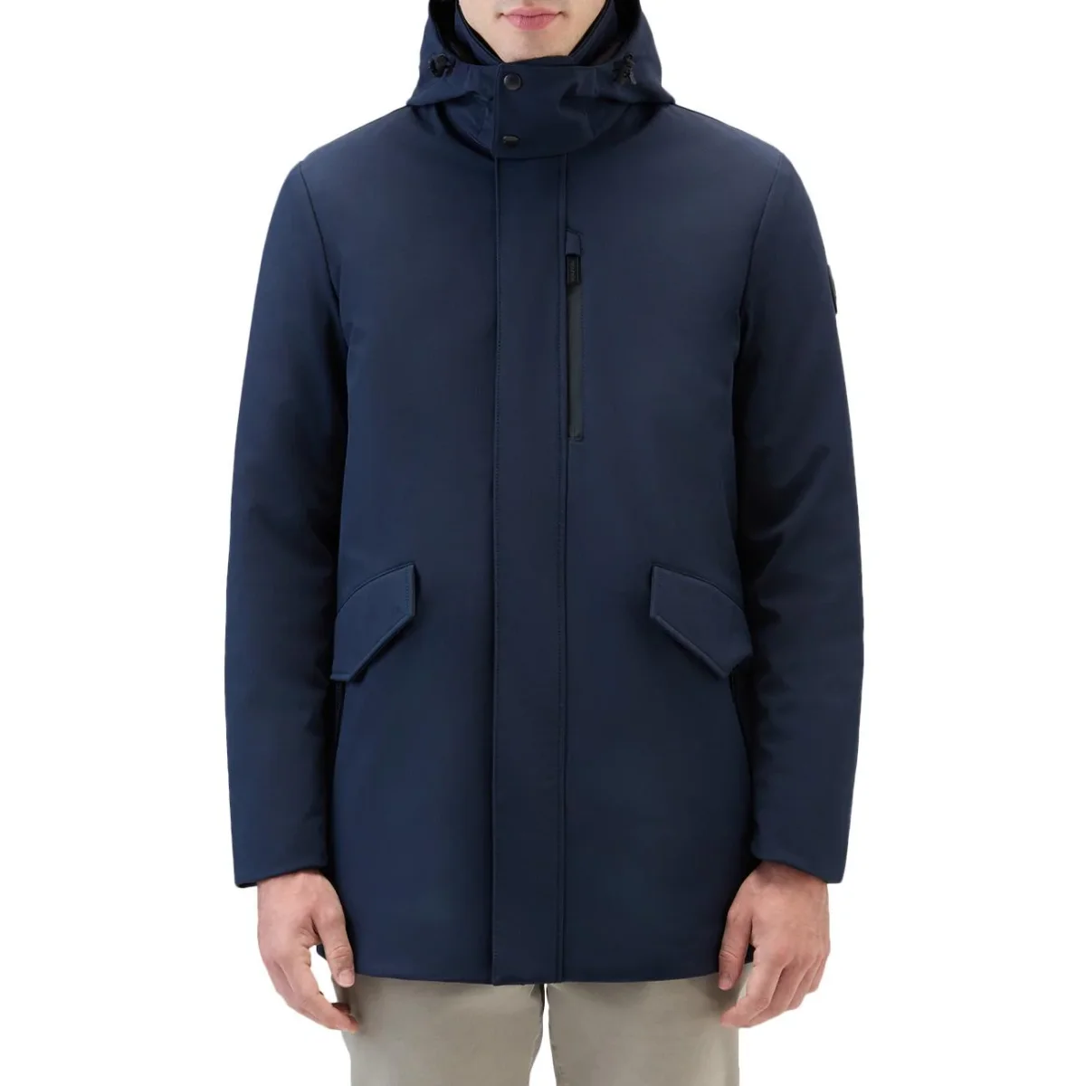 Cappotto Barrow Mac In Tech Softshell Uomo Melton Blue - immagine 3