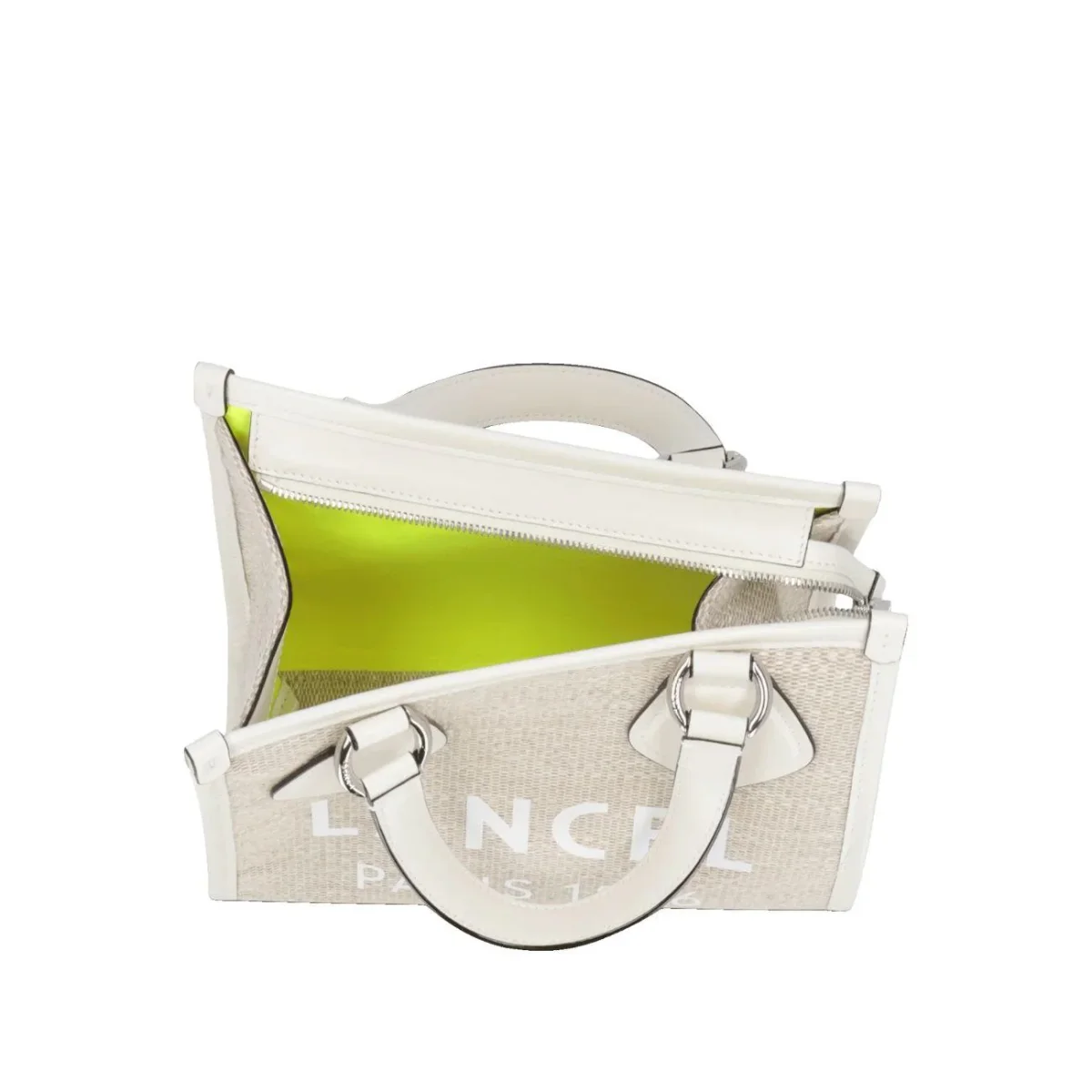 Borsa Cabas Donna Natur Blanc - immagine 6
