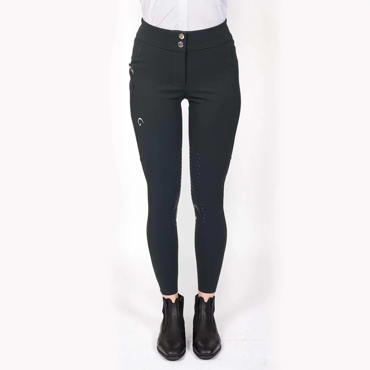 Pantalone Da Donna Half Grip Venezia Mascheroni Antracite - immagine 5