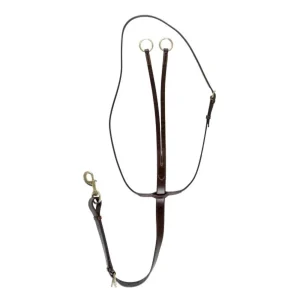PARIANI MARTINGALA A COLLARE C/FIBBIE OTTONE Nero MARTINGALE E FORCHETTE