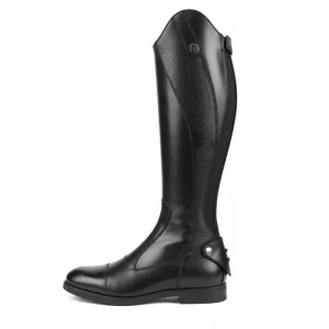 Stivale In Pelle Con Inserto In Pelle Martellata Stivaleria Valentino