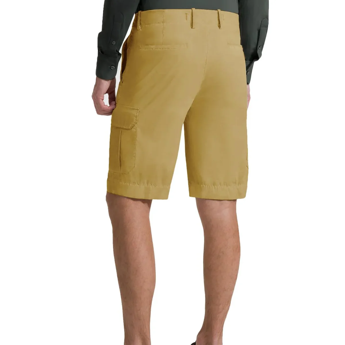 Bermuda Extralight Gdy Cargo Uomo Tabacco - immagine 4