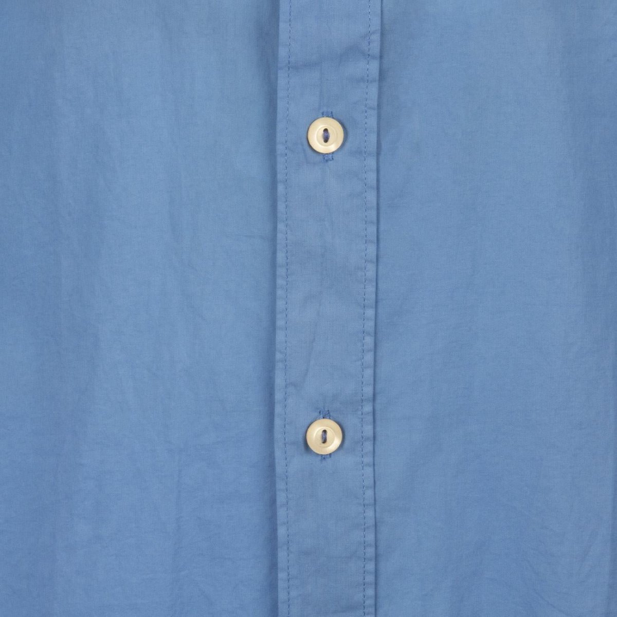 Camicia Collo Francese Uomo Turchese - immagine 4