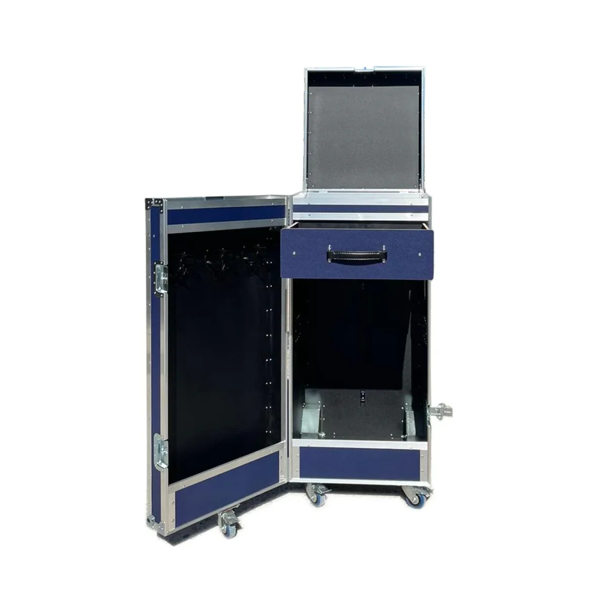 EQUIASA Cassone Con Top Blu Navy portasella da concorso con top