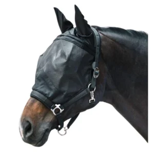 Waldhausen FLY BONNET PREMIUM W.HALTER Nero MASCHERA ANTIMOSCHE
