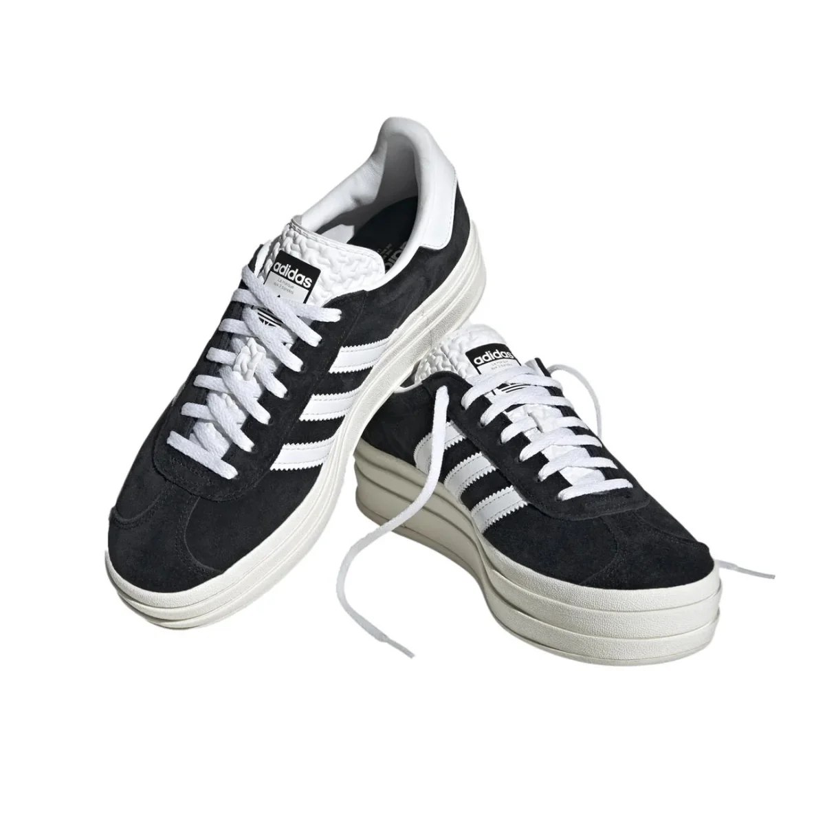 Sneakers Gazelle Bold Donna Core Black Cloud White Core White - immagine 3