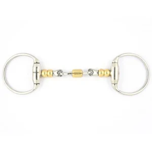 JUMP'IN FILETTO AD OLIVA SPEZZATO IN 3 CON RULLI OTTONE JUMP'IN OTTONE filetti ad oliva 0077F