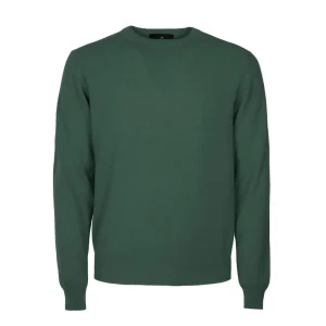 Pullover Girocollo Unisex Bottiglia Melange