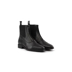 DY'ON SHORT BOOTS FRONT ZIPPER DY'ON Nero STIVALETTI E BOOTS