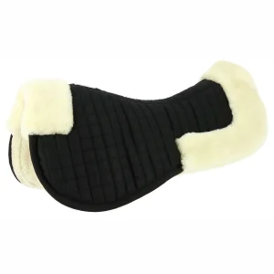 Agnellino Half Pad Teddy Equitheme Nero/Bianco