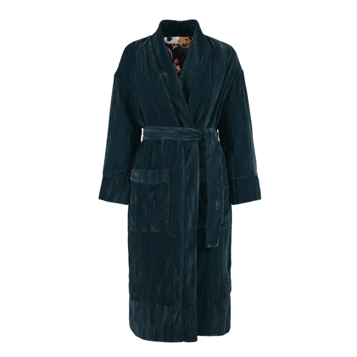 Cappotto Vincent Reversibile Donna Blu Navy - immagine 4