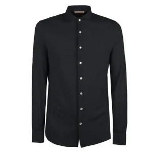 Camicia Piquet Uomo Navy