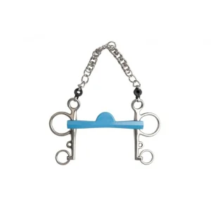 METALAB Pelham Aste Lunghe 7 Cm Con Passalingua Flexi Argento Pelham