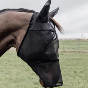 KENTUCKY MASCHERA ANTIMOSCHE CON ORECCHIE E NASO Nero cuffie antirumore - antimosche