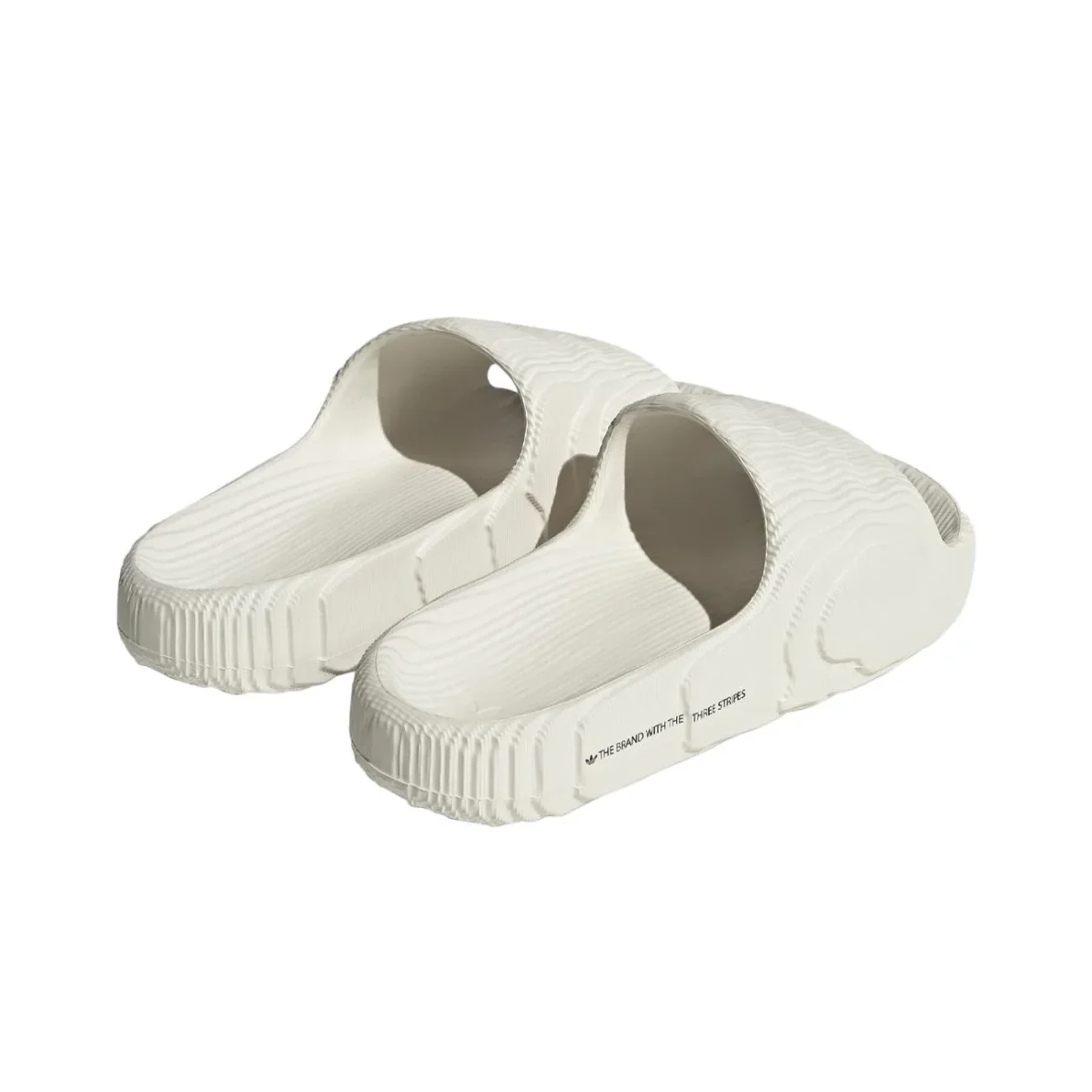 Adilette 22 Unisex White Black - immagine 4
