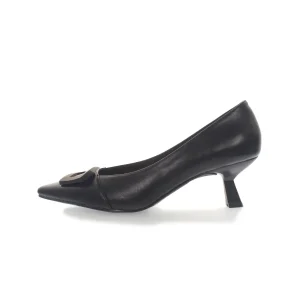 Décolleté Tacco Basso Donna Nero