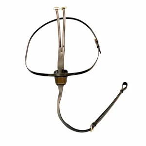 HORSENA MARTINGALA MOD."RUNNING" CON INNOVATIVO SISTEMA DI REGOLAZIONE ELASTICA BROWN