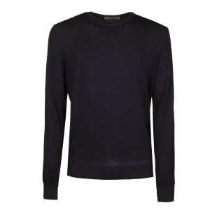 Pullover Merinos Uomo Blu