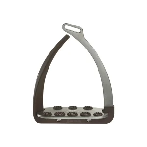 Vita Stirrup-Steel 1 Veredus Silver/Brown