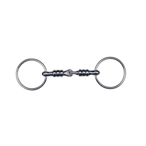 Filetto Ad Anelli Spezzato In 2 Con Canna Con Rulli Feeling